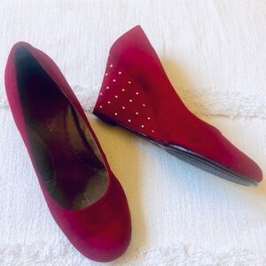 Aerosoles wedge shoe size 8